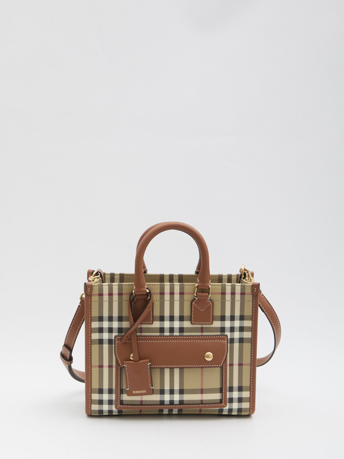 BURBERRY OS freya tote mini bag