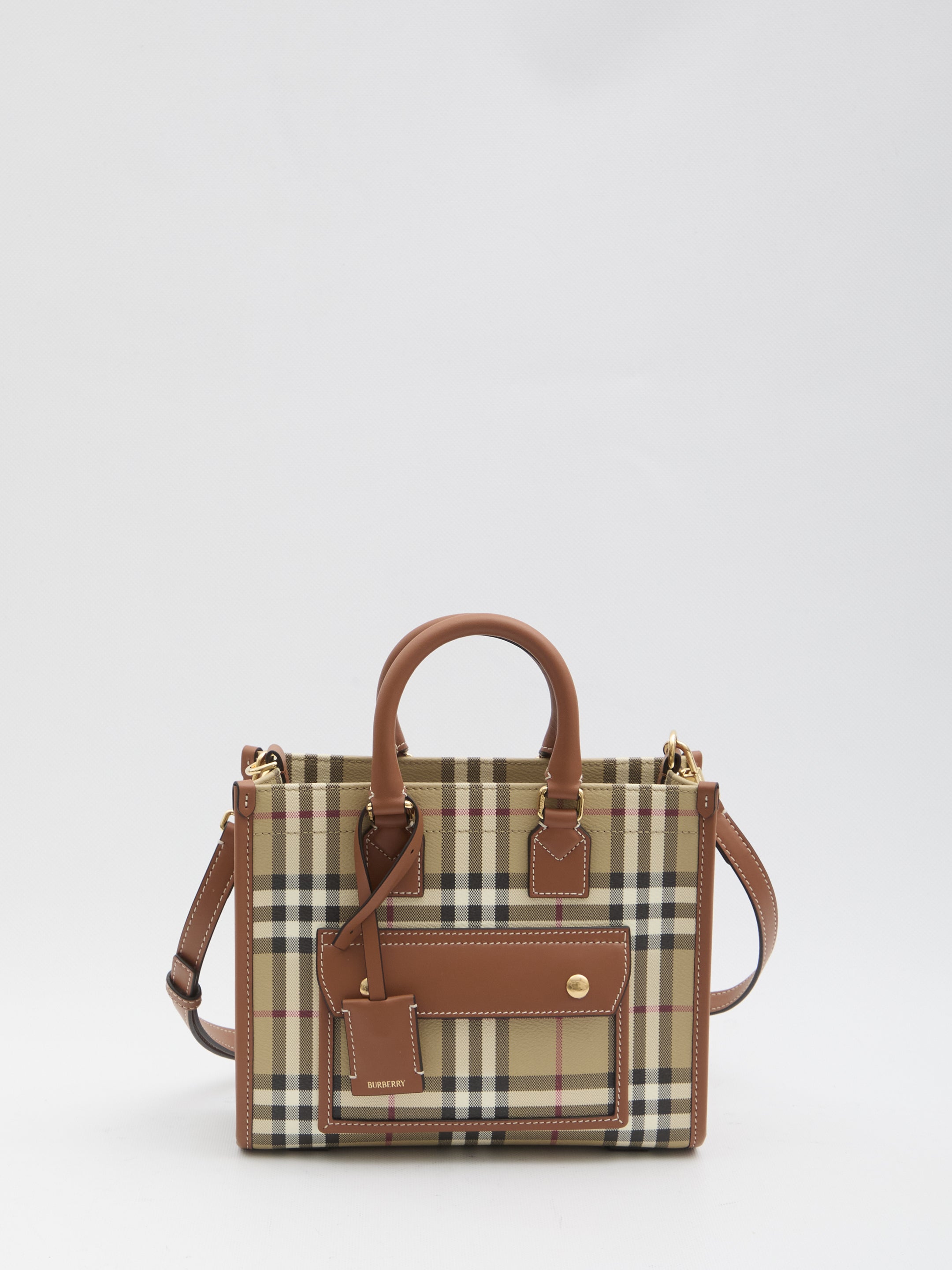 BURBERRY OS freya tote mini bag