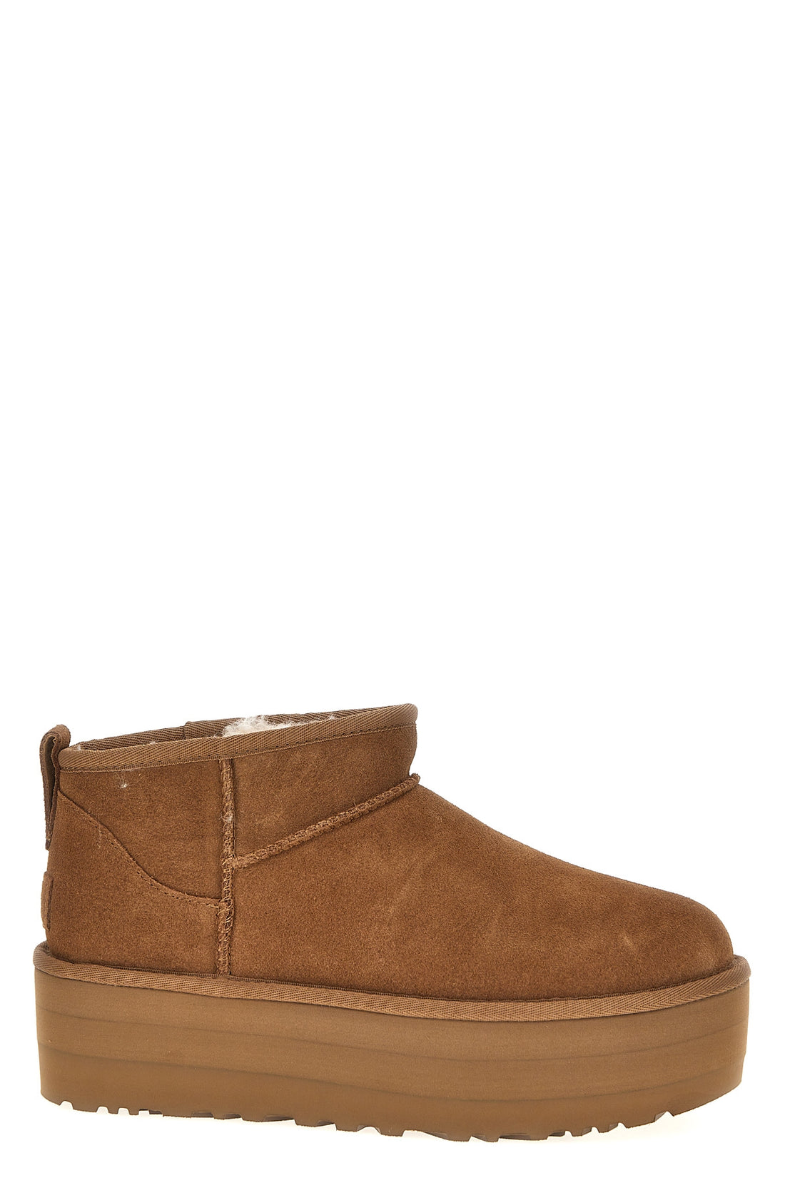 UGG 10 classic ultra mini platform ankle boot in suede