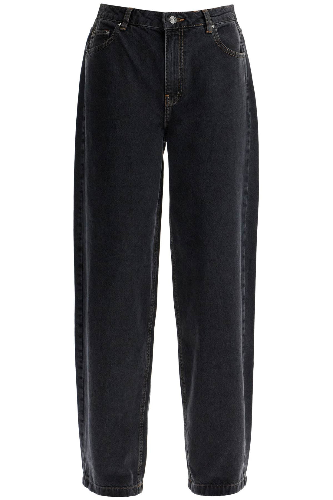 loose organic denim jeans in