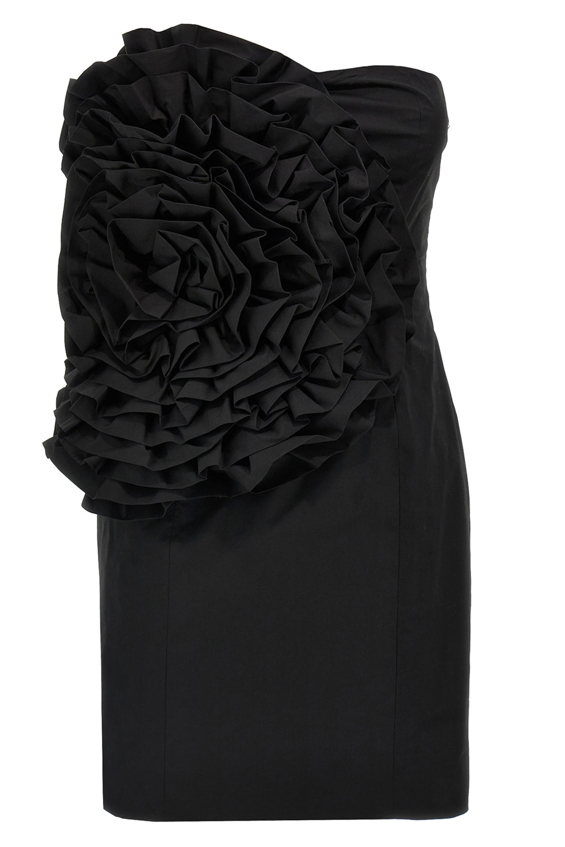 ROTATE BIRGER CHRISTENSEN 34 big flower mini dress in stretch cotton