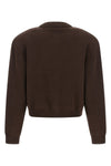 firm knit cashmere blend cotton cardigan
