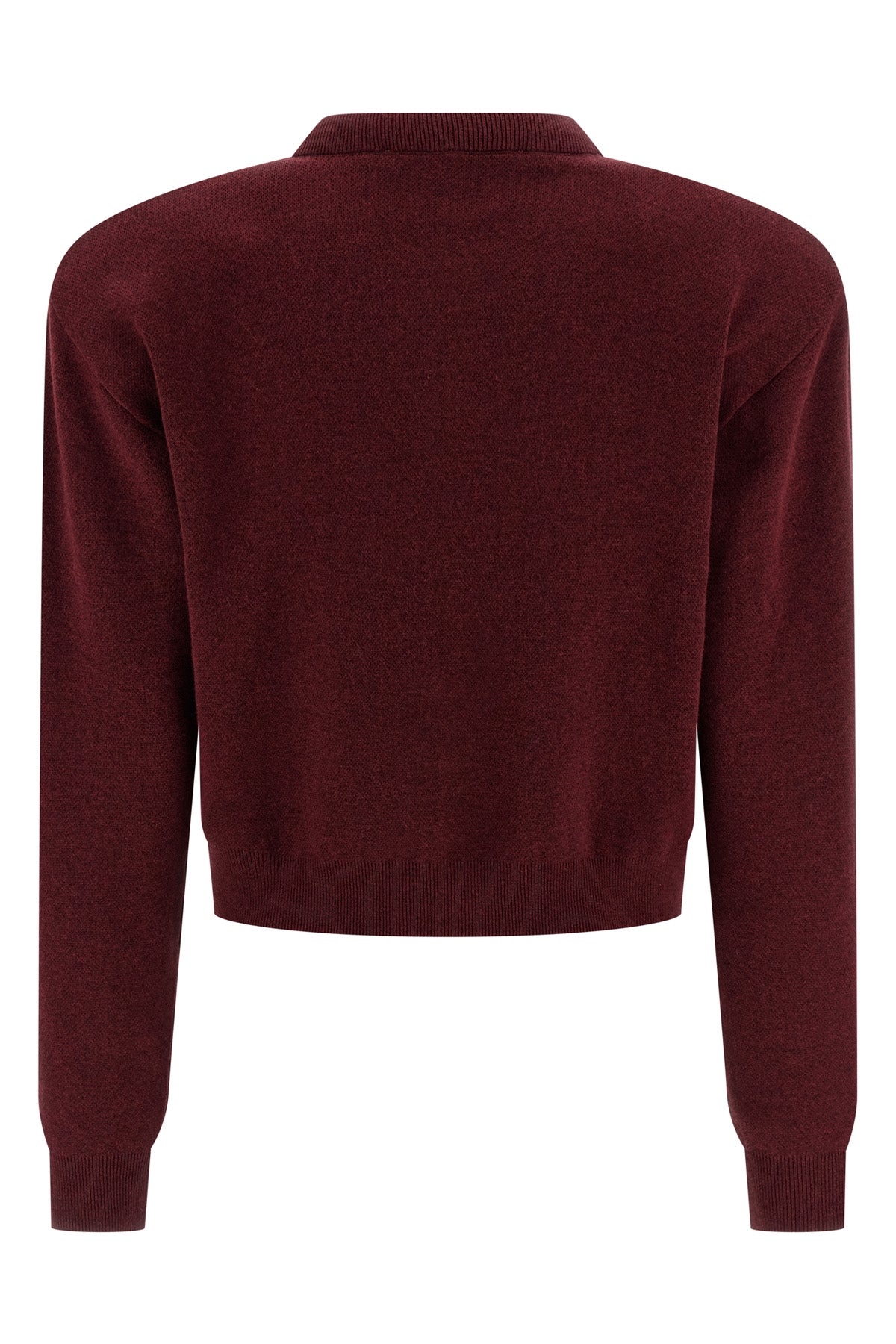 firm knit cashmere blend cotton cardigan