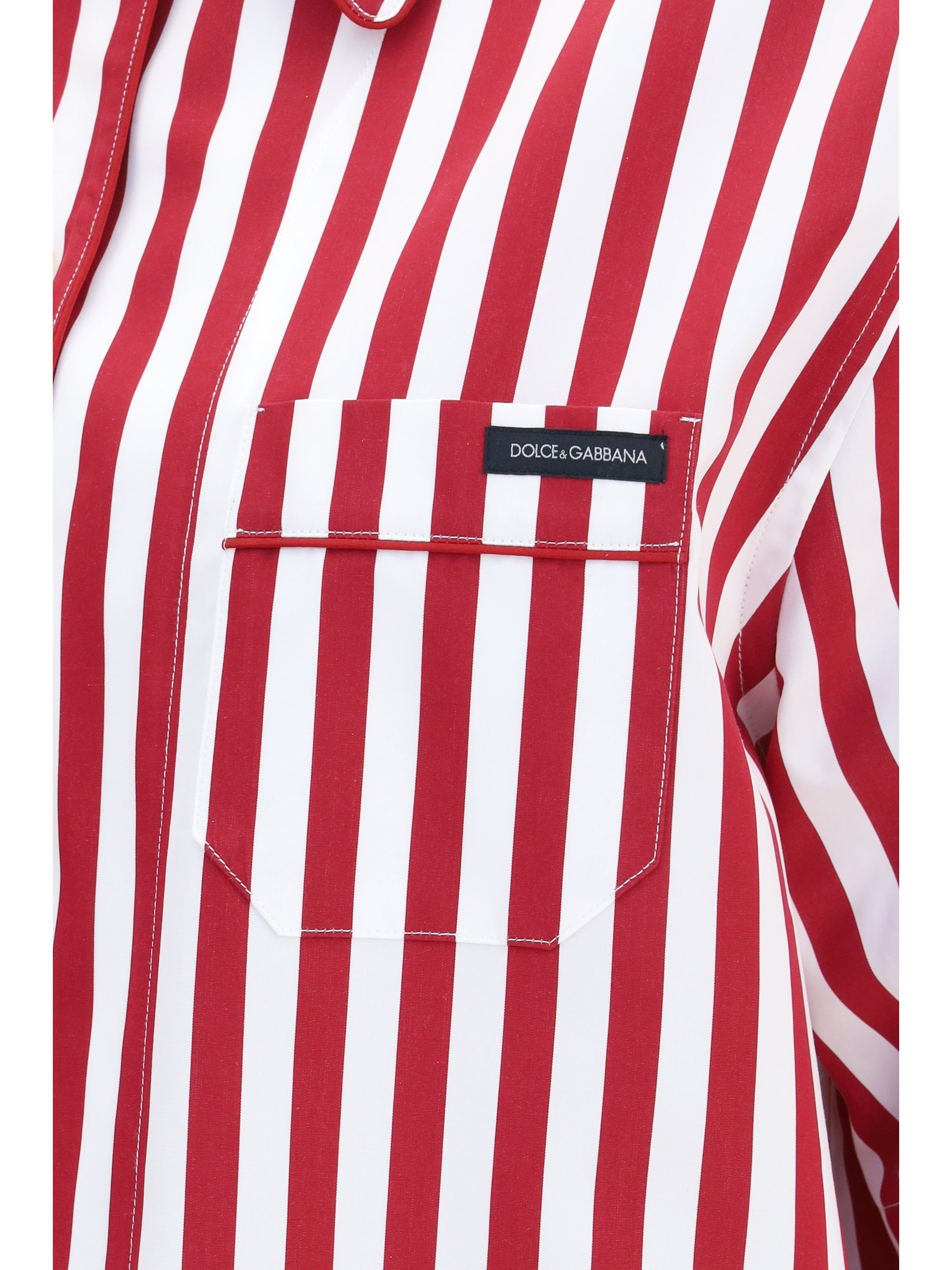 striped cotton shirt