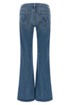 the the jinx heel mother jeans define the silhouette through a flared bootcut