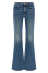 the the jinx heel mother jeans define the silhouette through a flared bootcut