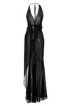 king tide silk blend wrap dress