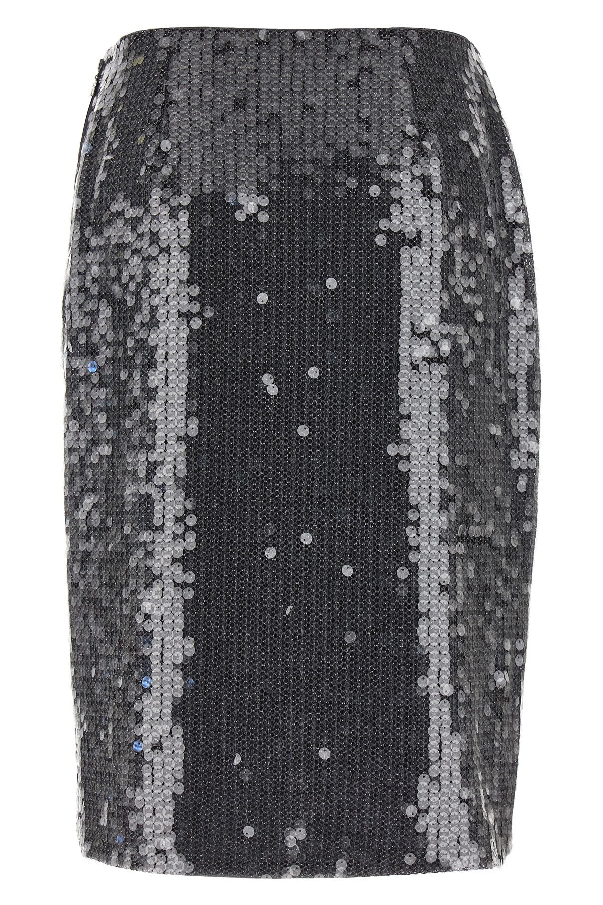 net sequin midi mesh skirt