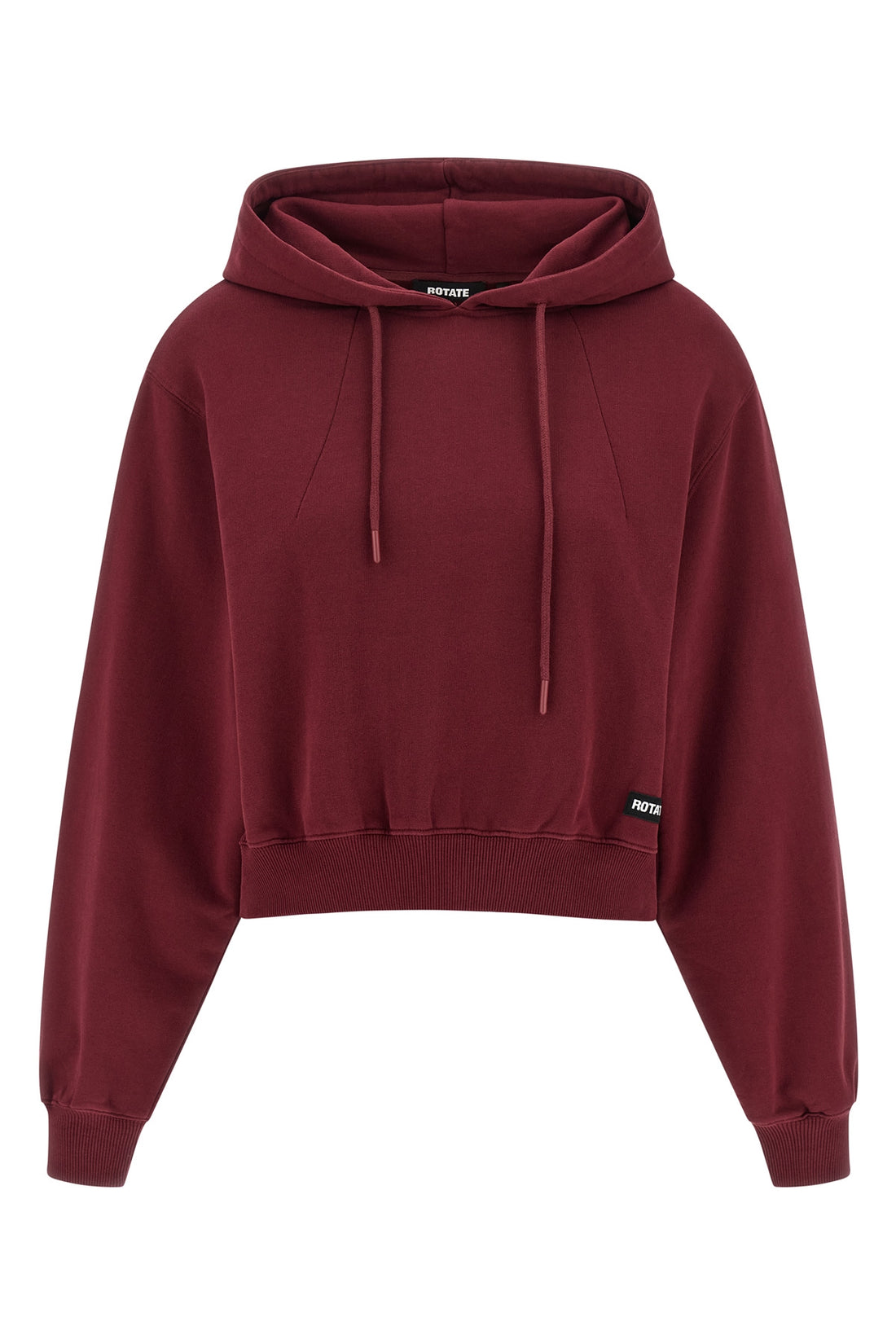 ROTATE BIRGER CHRISTENSEN S terry back cotton fleece hoodie