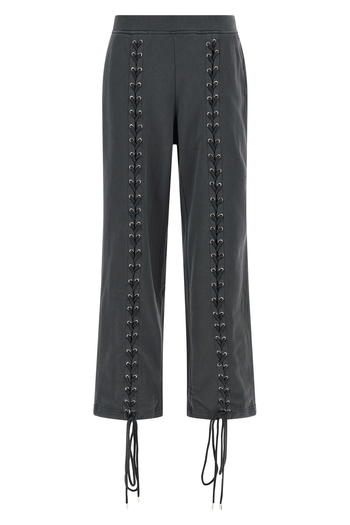 lacing fleece pants