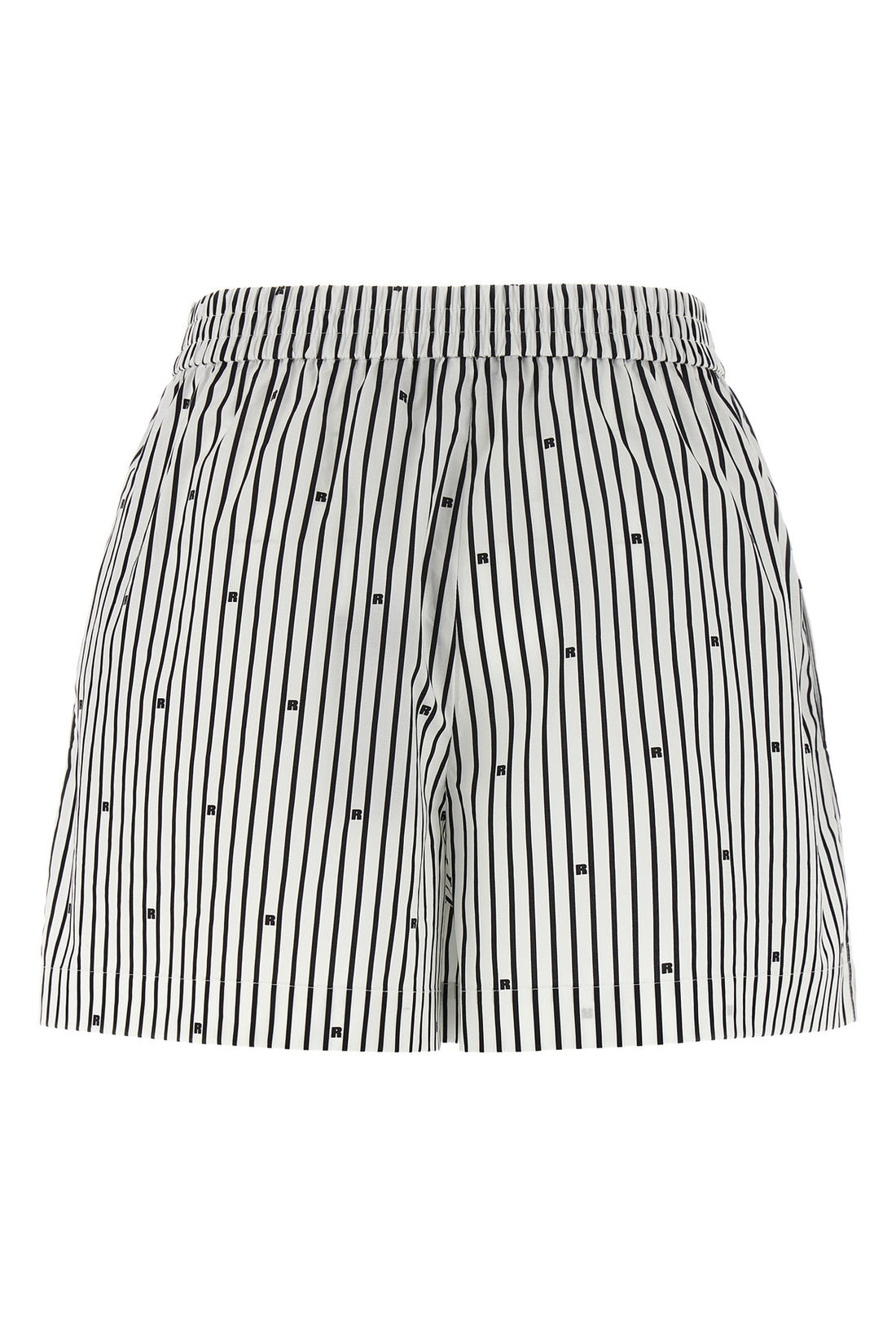 ROTATE BIRGER CHRISTENSEN 32 striped cotton poplin shorts