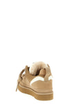 lowmel sneakers in suede and recycled ballistic canvas mesh