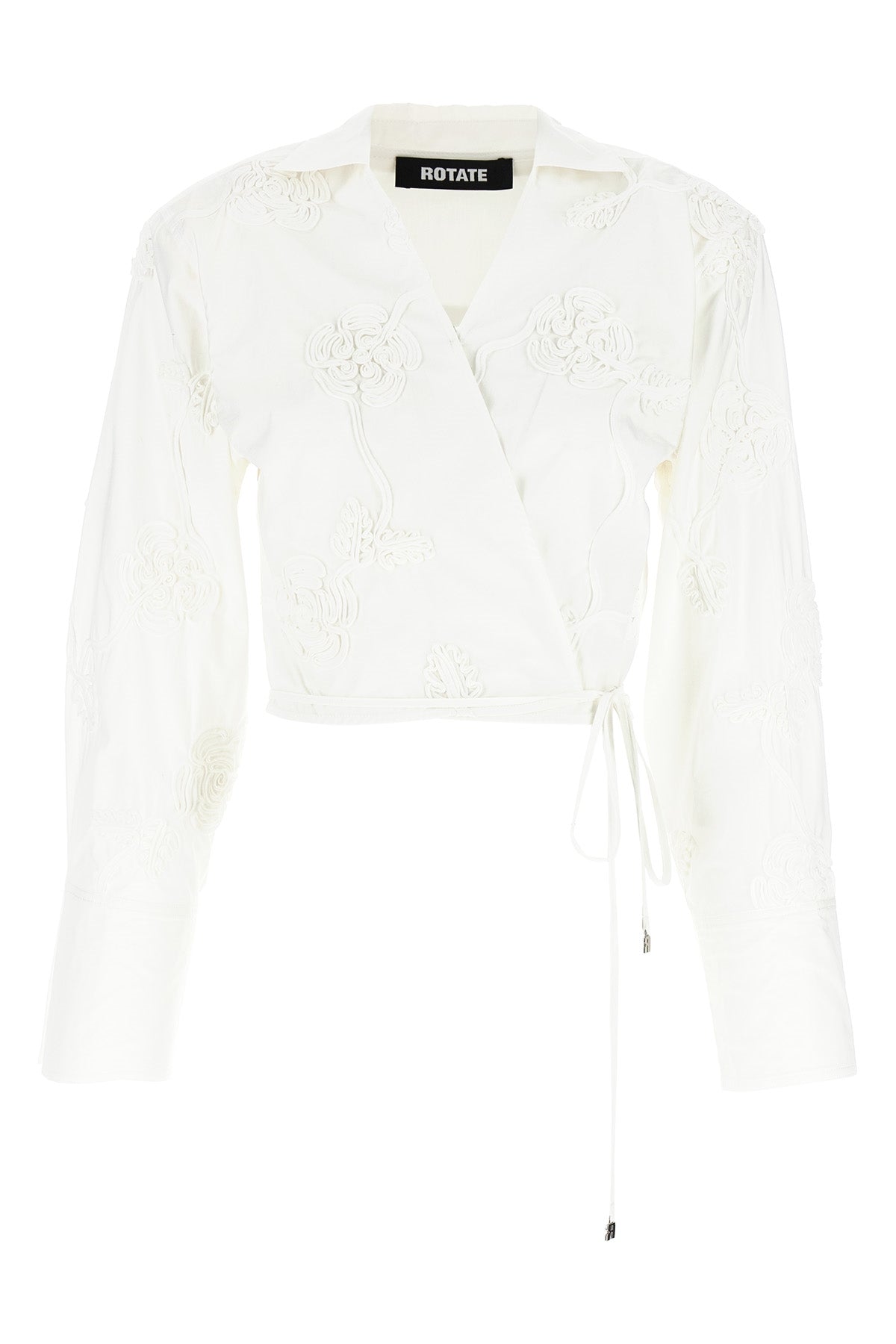wrap cotton cotton shirt