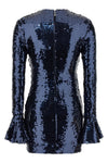 sequin stretch mini dress
