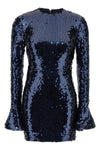 sequin stretch mini dress