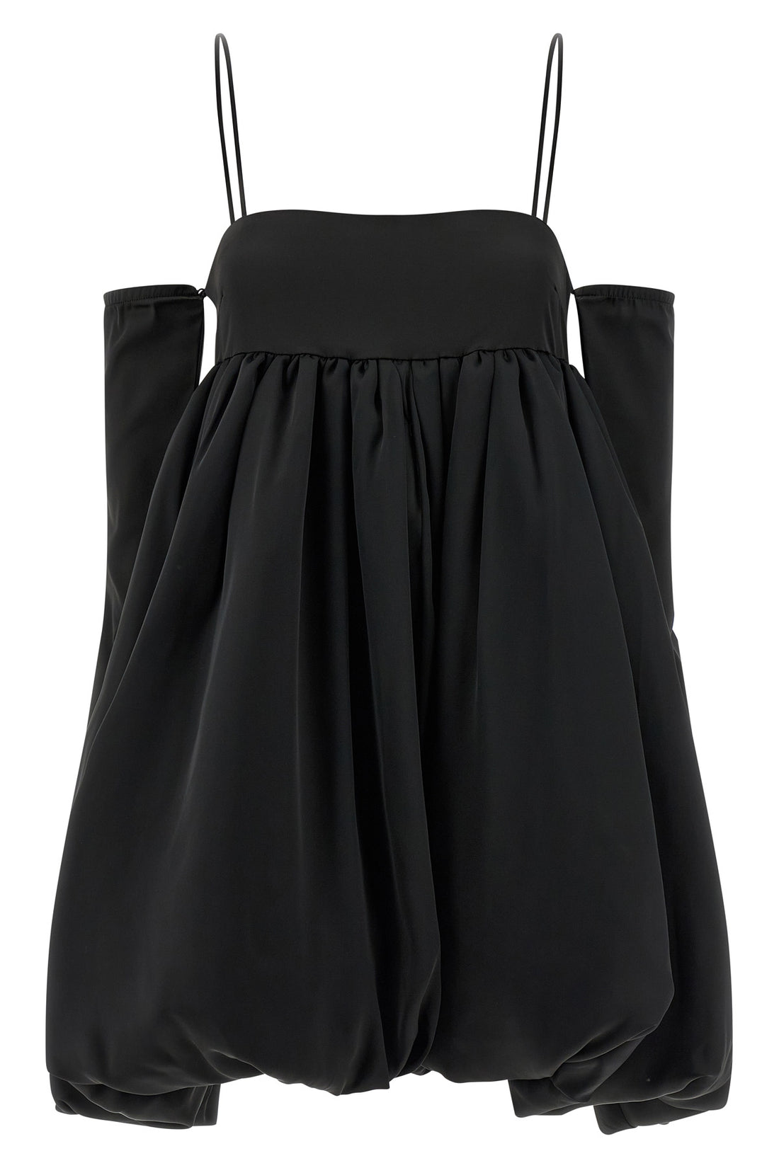 ROTATE BIRGER CHRISTENSEN 34 satin le bubble satin mini dress