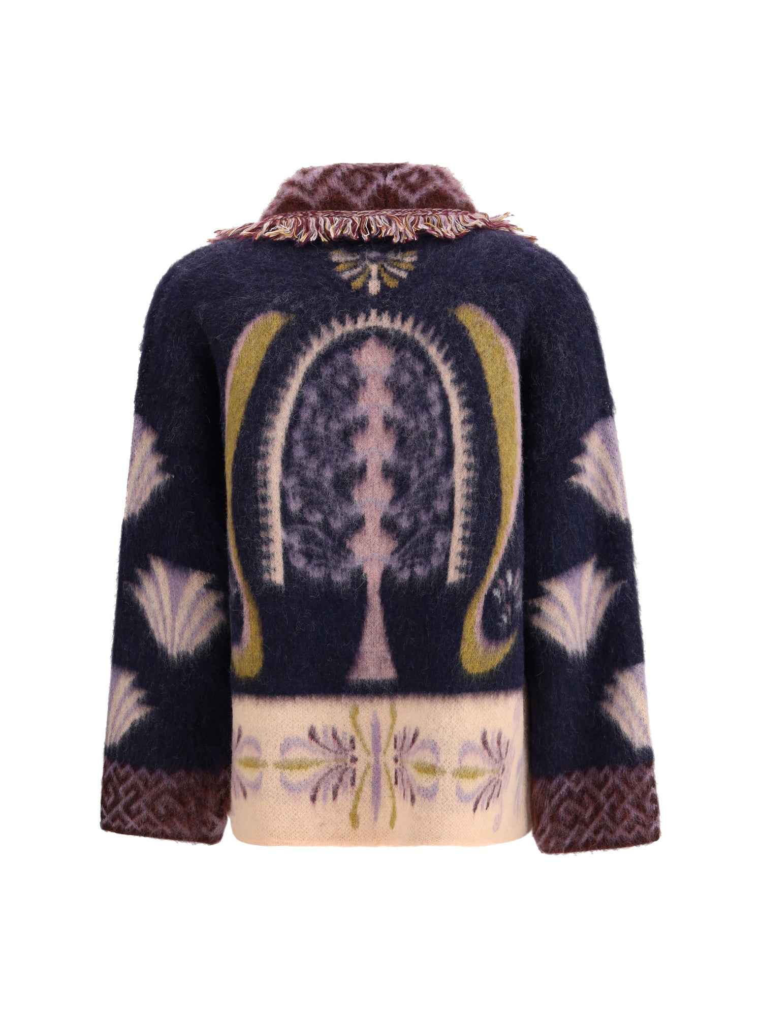 FORTE_FORTE II long cardigan in baby alpaca wool