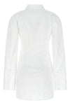 mini dress in cotton poplin