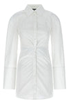mini dress in cotton poplin
