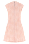mini dress in micro mesh fabric