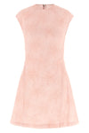 mini dress in micro mesh fabric
