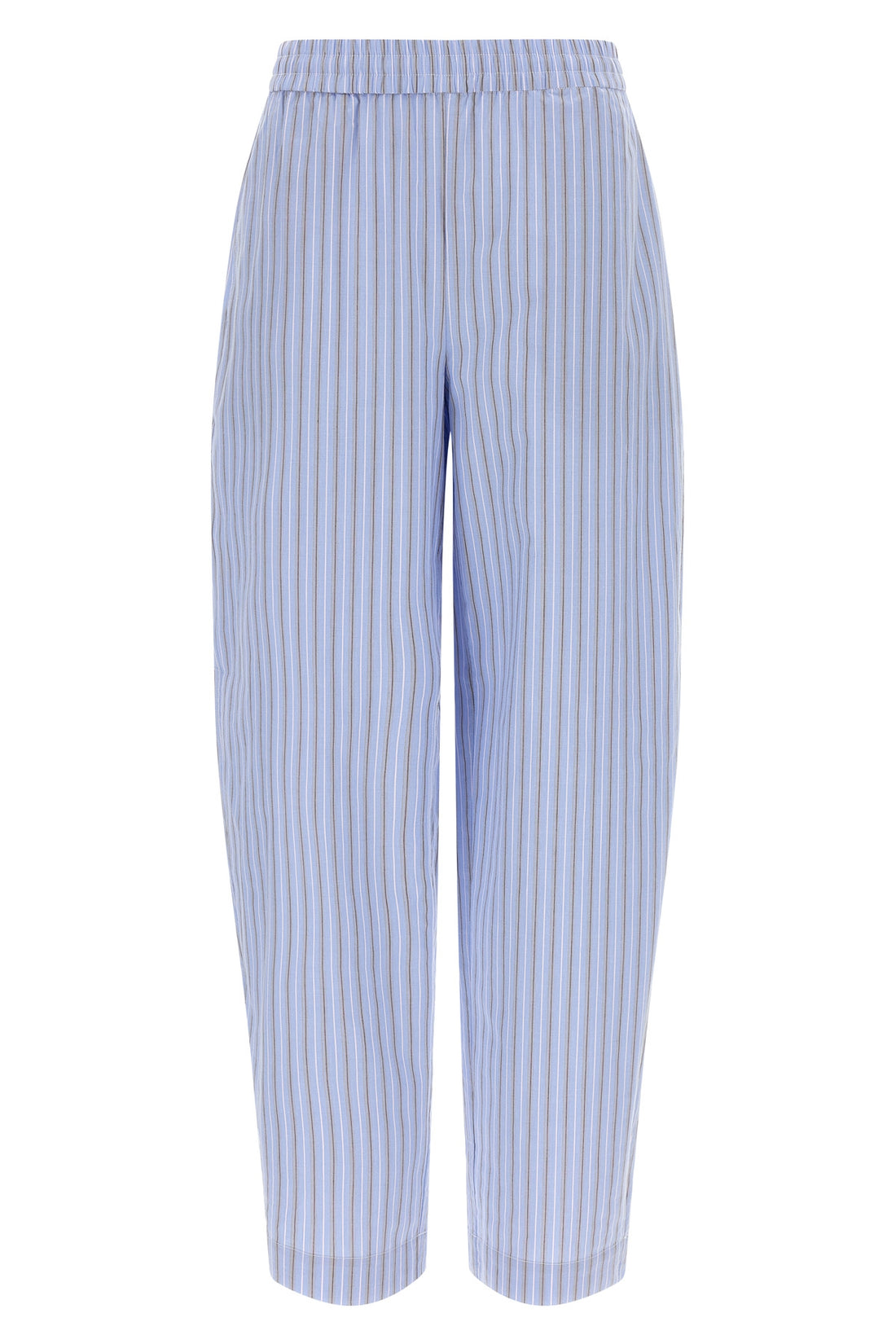 ROTATE BIRGER CHRISTENSEN 34 poplin tapered wide leg pants in cotton