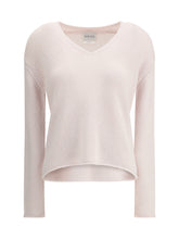 FORTE_FORTE I cashmere and wool v-neck sweater