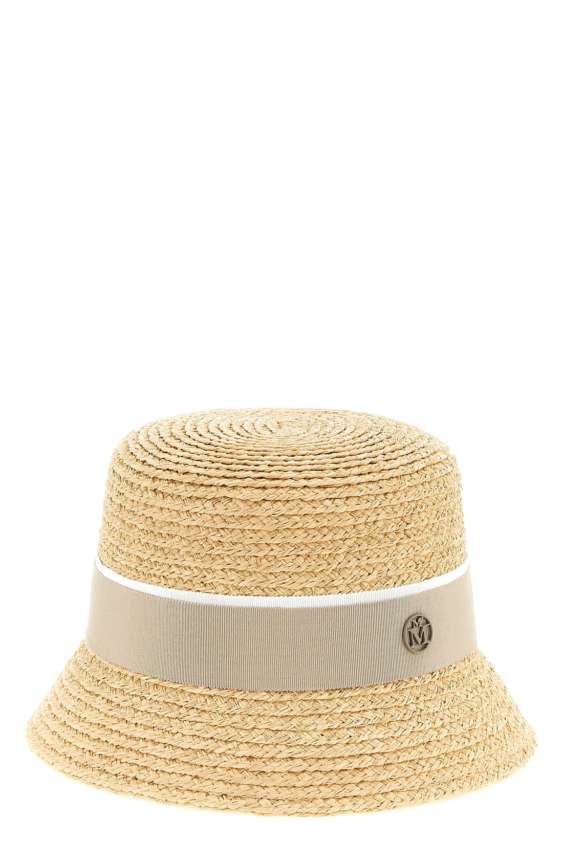MAISON MICHEL M mini new kendall natural straw cloche hat