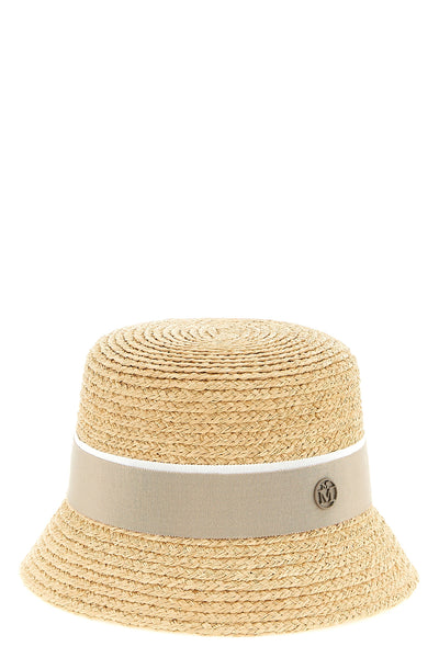 mini new kendall natural straw cloche hat