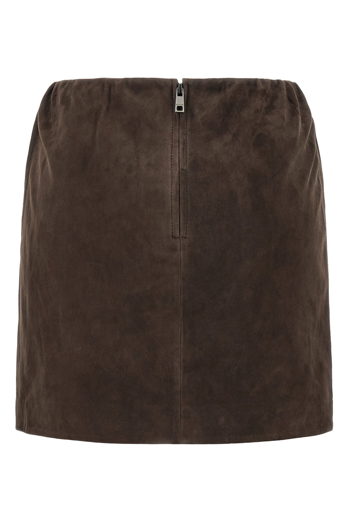 suede mini skirt