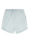 shorts in cotton poplin