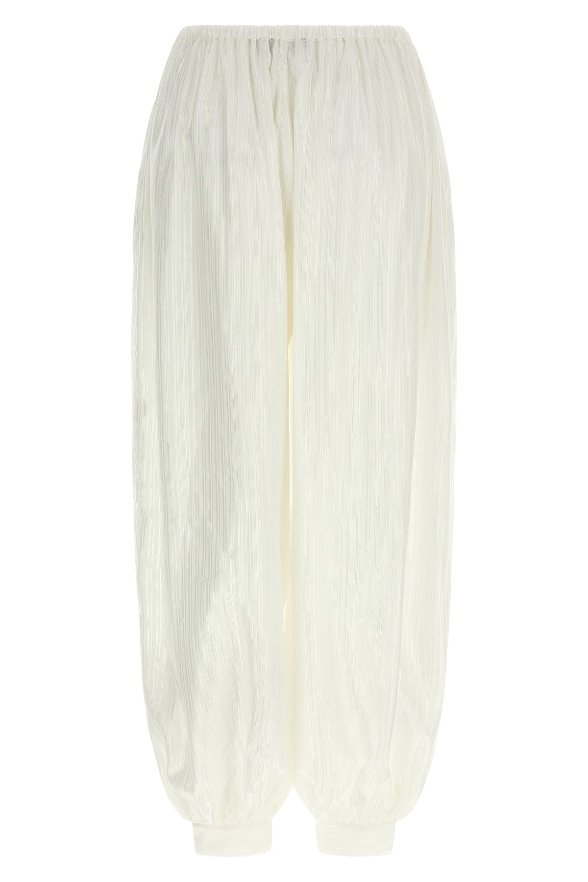 striped viscose pants