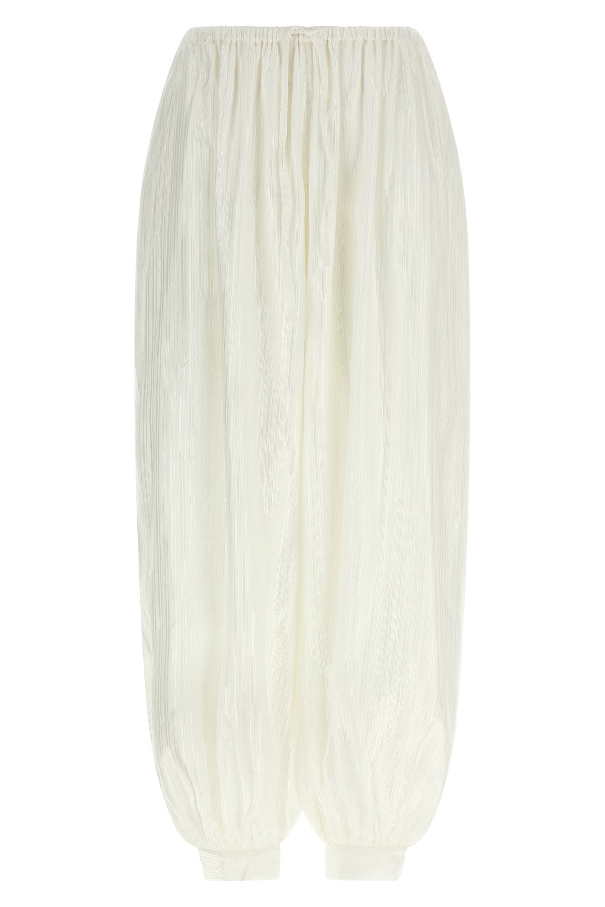 striped viscose pants