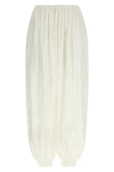 striped viscose pants
