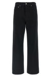 bonnie garment-dyed cotton denim jeans