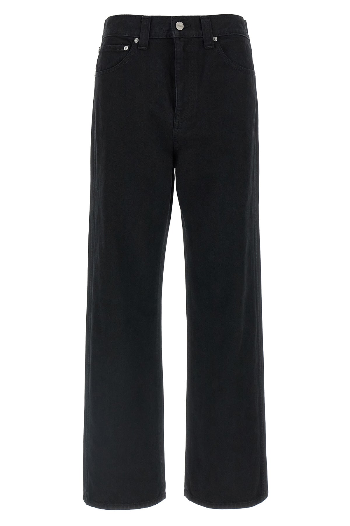bonnie garment-dyed cotton denim jeans