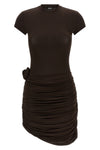 mini dress in stretch viscose jersey