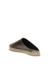 leather espadrilles mules