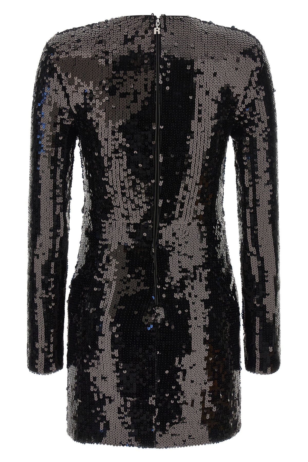 mini dress in stretch mesh fabric