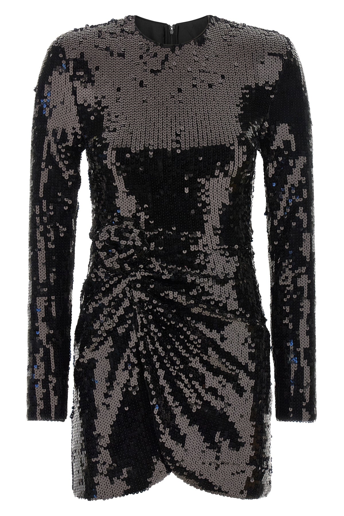 mini dress in stretch mesh fabric