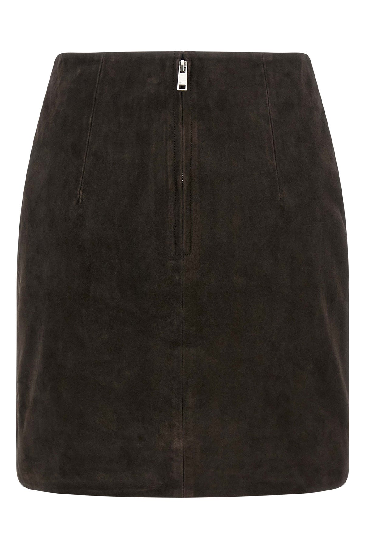 the mini skirt by rotate birger christensen redefines the proportions of the con