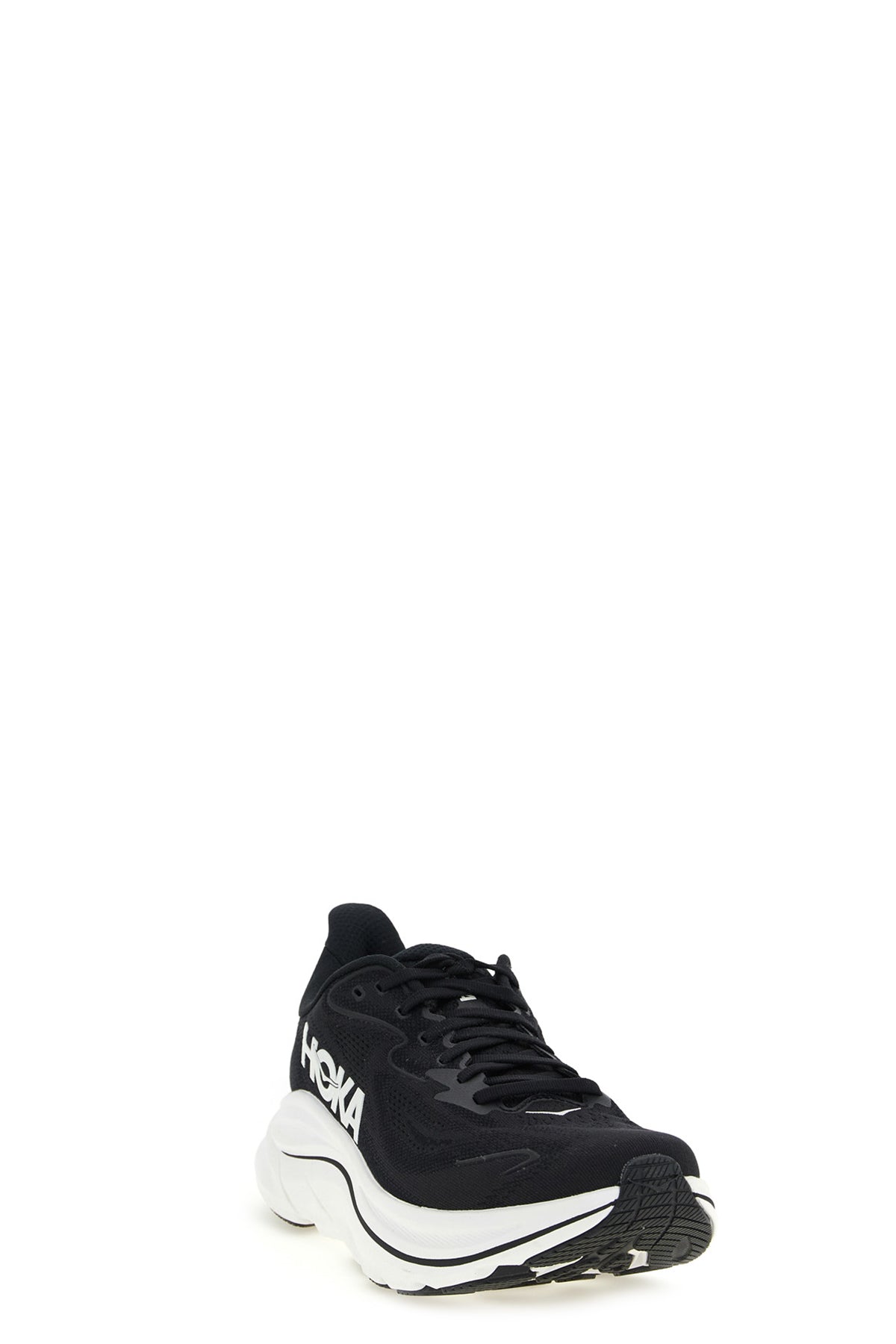 clifton 10 breathable jacquard running sneakers