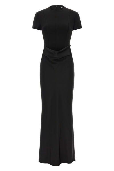 the dress rotate birger christensen redefines evening elegance through a play of
