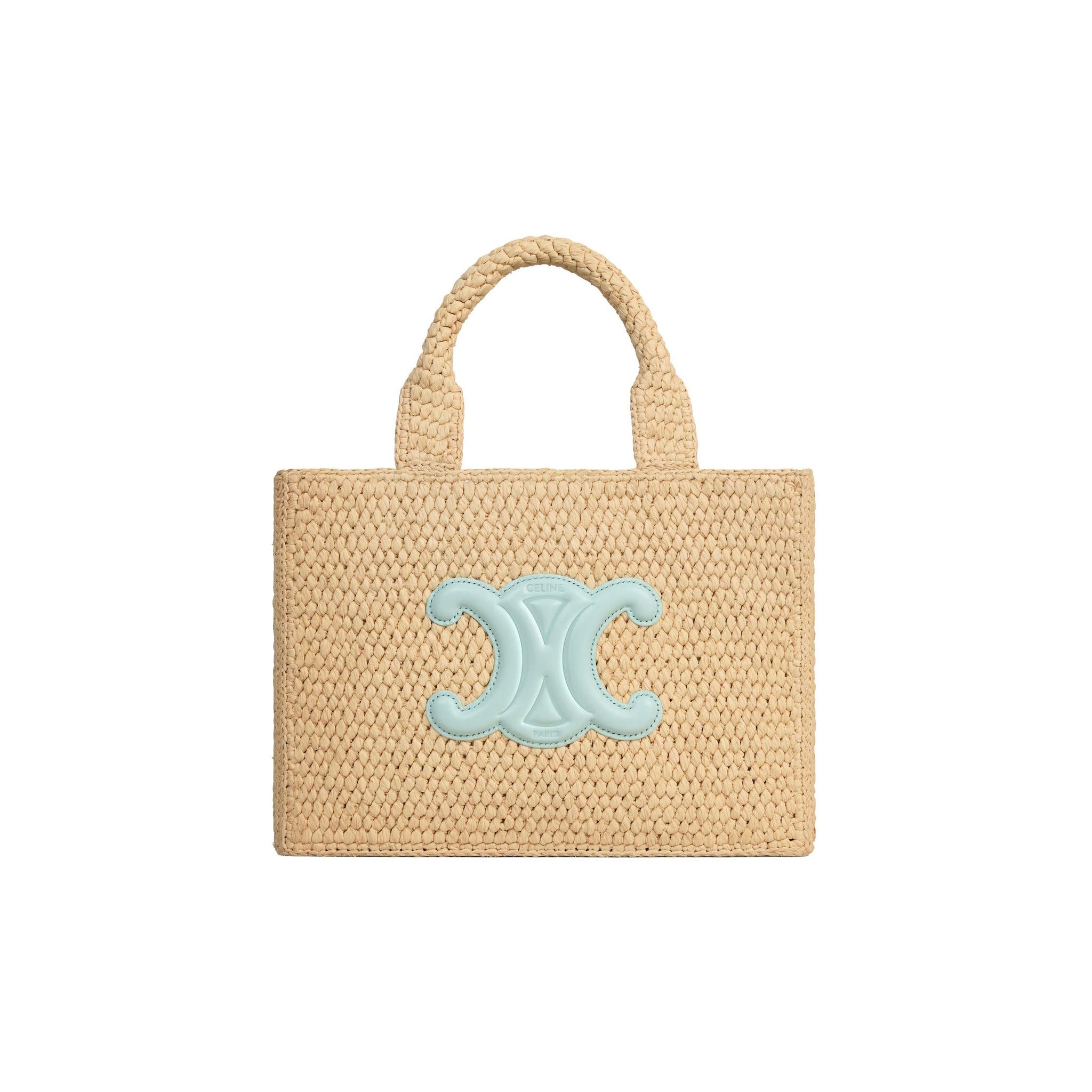Small Cabas Thais Raffia Shoulder Bag