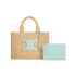 CELINE Small Cabas Thais Raffia Shoulder Bag – Beige