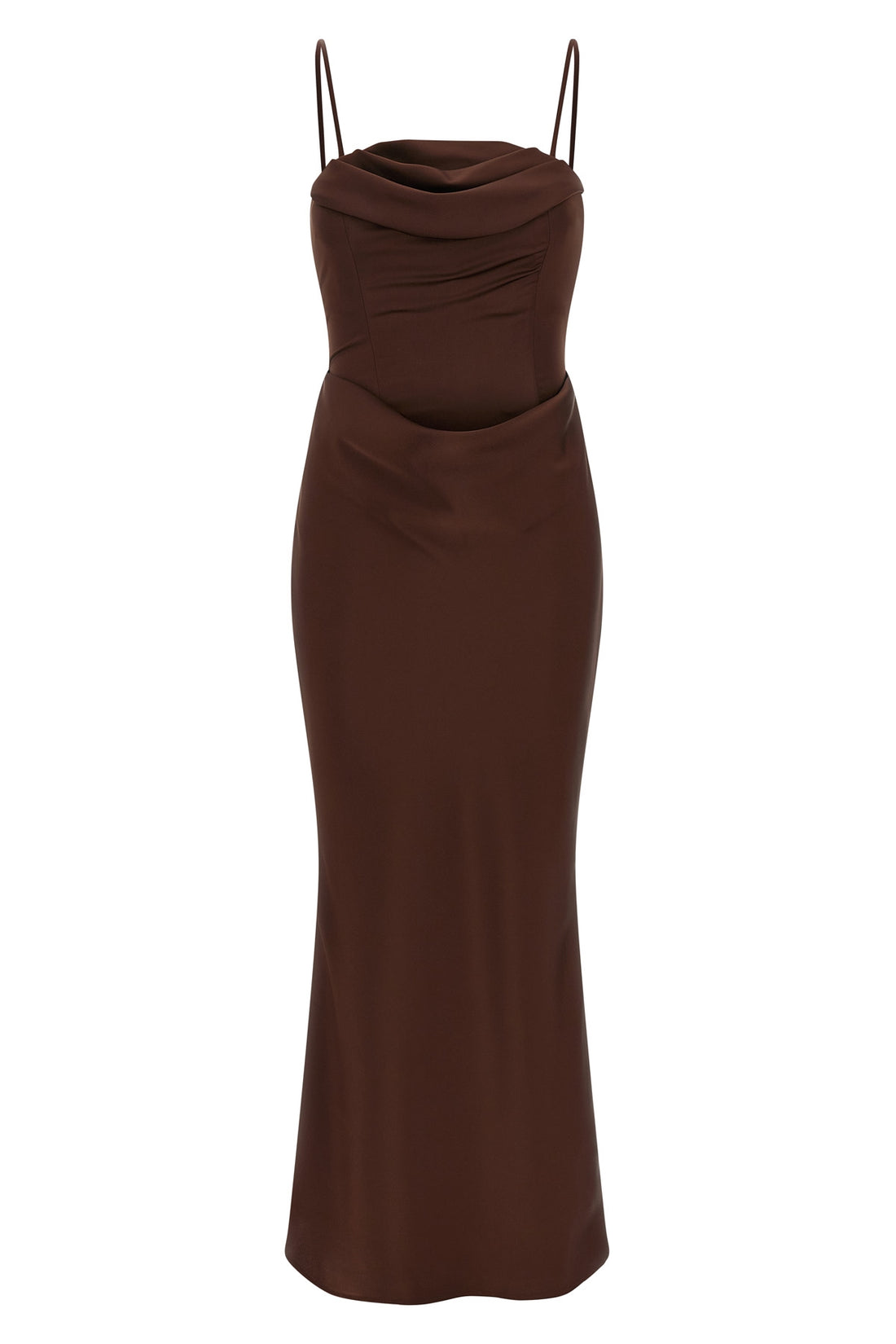 ROTATE BIRGER CHRISTENSEN 34 corsage long satin dress