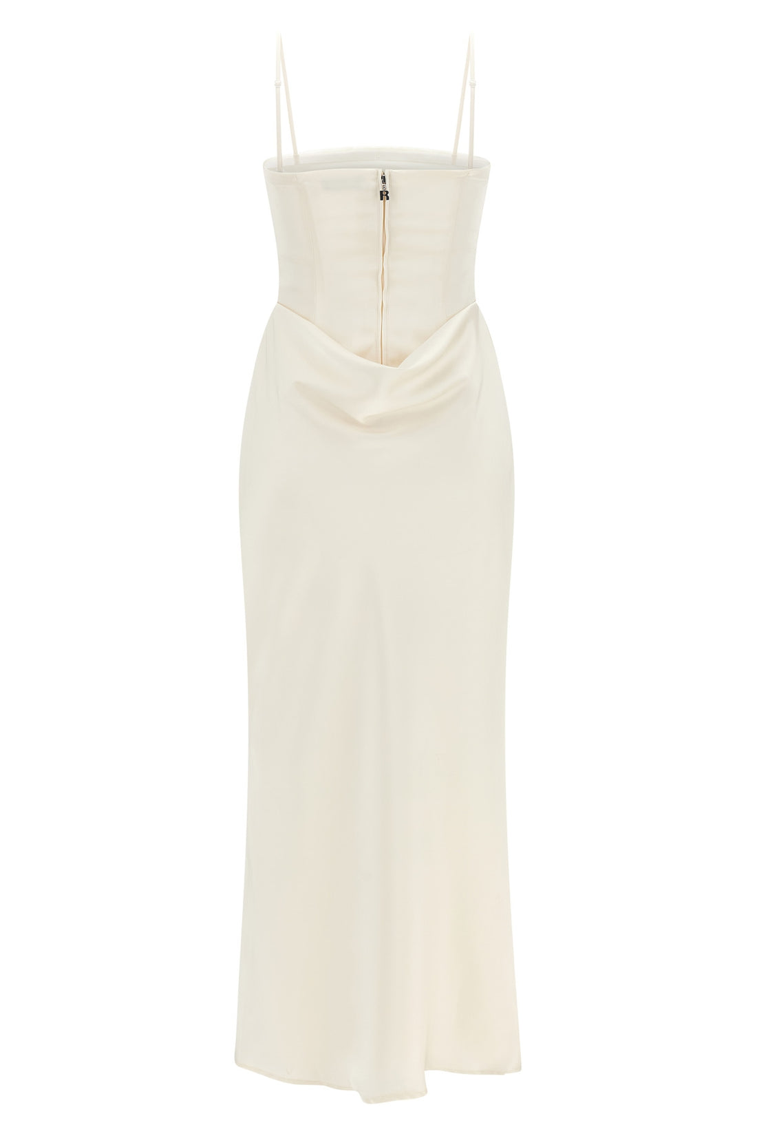 ROTATE BIRGER CHRISTENSEN 34 corsage long satin dress