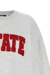 birger christensen rotate s sweatshirt redefines casual wear through bold volume