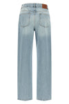 birger christensen rotate s jeans redefine denim aesthetics through bold and str