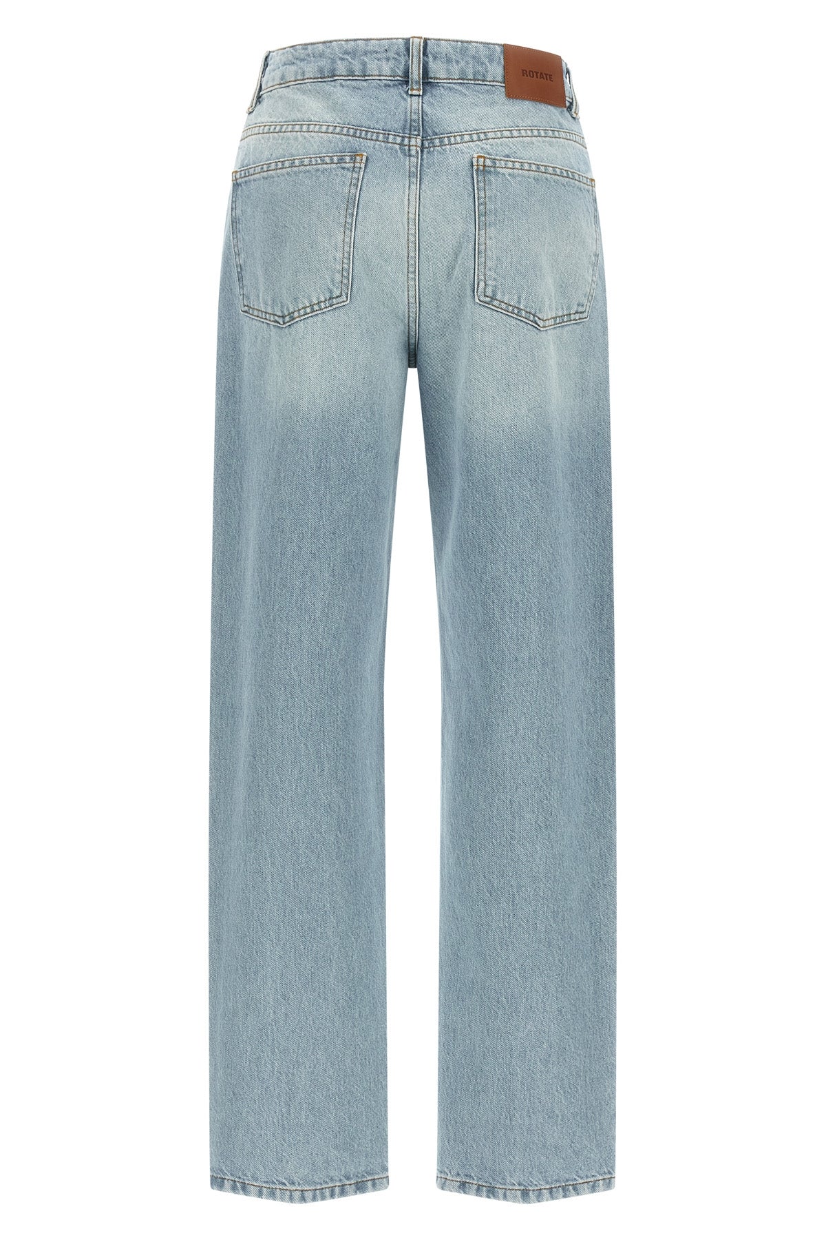 birger christensen rotate s jeans redefine denim aesthetics through bold and str